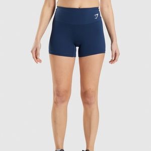 Navy blue gymshark shorts